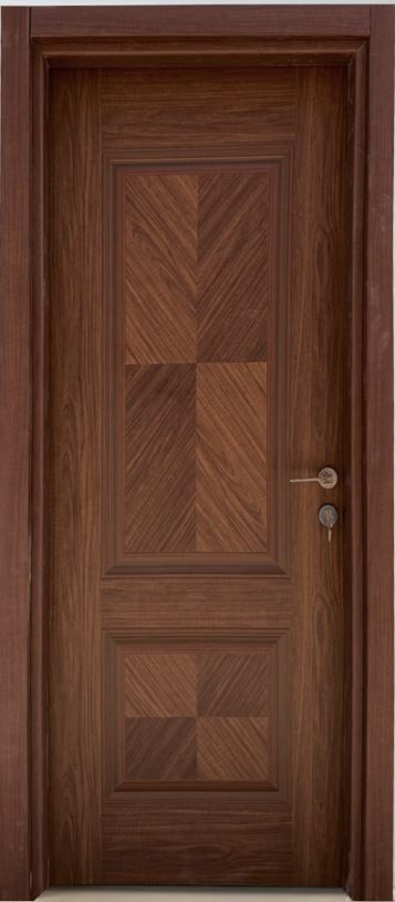باب داخلي تركي عرض 90سم لون بني D-70-90B